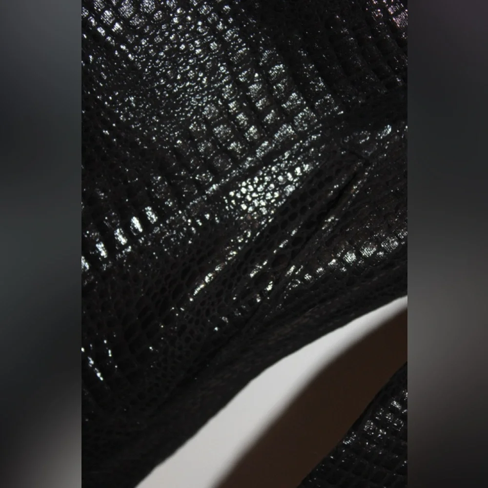 Blank NYC “Iron Girl” Croc-Embossed Faux Leather Jacket — NYC, Size XS - Picture 4 of 7